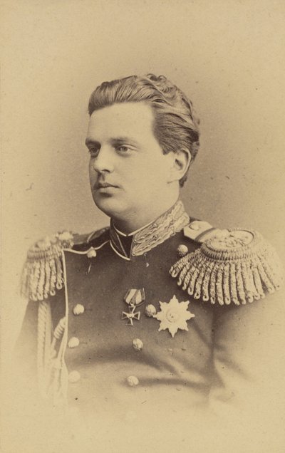 Ritratto del Granduca Vladimir Alexandrovich di Russia da Charles Bergamasco