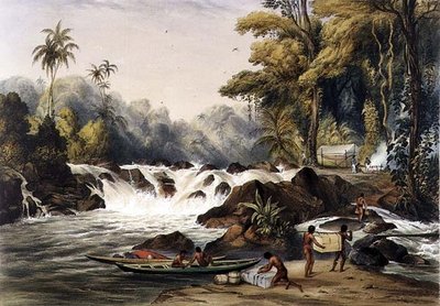 Cataratta di Natale sul fiume Berbice, da 