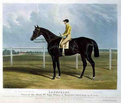 Launcelot, vincitore del Great St. Leger Stakes a Doncaster da Charles (after) Hancock