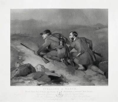 Marcia rubata, inciso da Edward Burton da Charles (after) Landseer