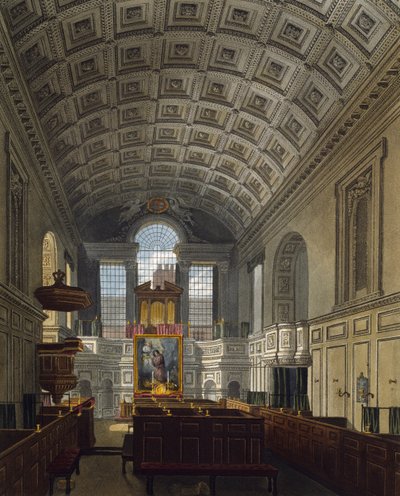 Cappella tedesca al Palazzo di St James da Charles (after) Wild