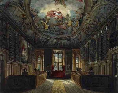 La Sala della Guardia della Regina, Castello di Windsor, da 