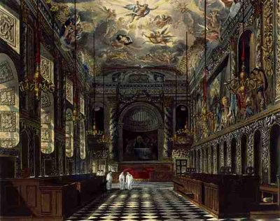 La cappella reale, Castello di Windsor, da 