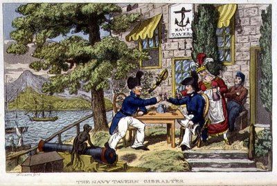 La Taverna della Marina, Gibilterra, tavola da 
