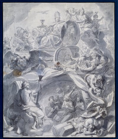 Allegoria: La Chiesa Vittoriosa sull