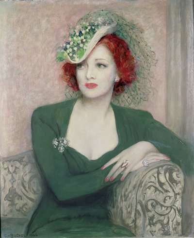 Mezzo ritratto di Margo Graham da Charles A. Buchel