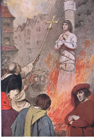 Nel mercato di Rouen, da La storia di Giovanna d