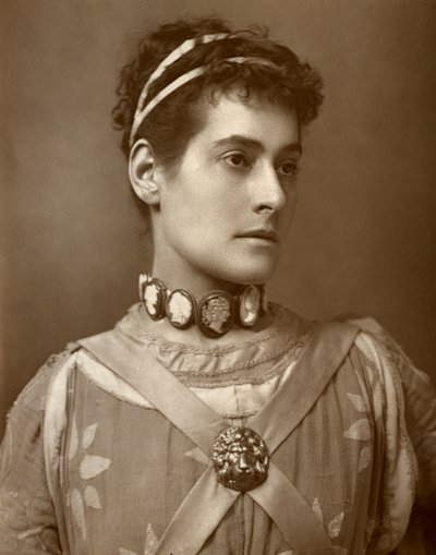 Myra Holme, attrice britannica, 1884 da Charles A. Long