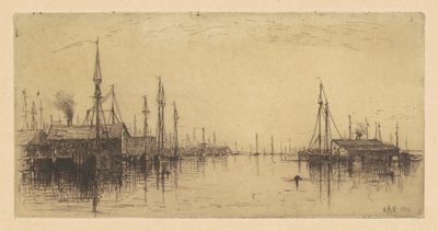 Porto di Gloucester da Charles A. Platt