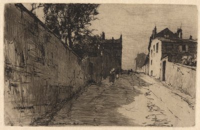 Rue de MontCenis, Montmartre da Charles A. Platt