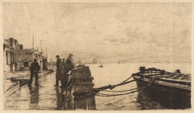 Il molo a Havre da Charles A. Platt