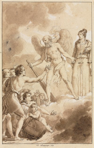 Allegoria, 1818 da Charles Abraham Chasselat