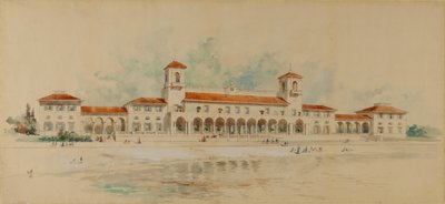 Edificio principale, Richmond Beach Park, Staten Island da Charles Adams Platt