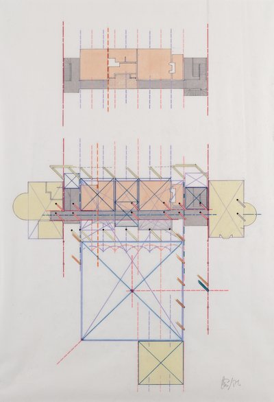Sistema proporzionale per una casa da Charles Adams Platt