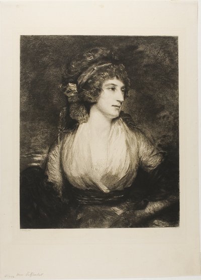 Ritratto di donna da Charles Albert Waltner