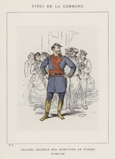 Colonnello Delegato alle Munizioni di Guerra, Il cittadino Assi da Charles Albert d Arnoux Bertall
