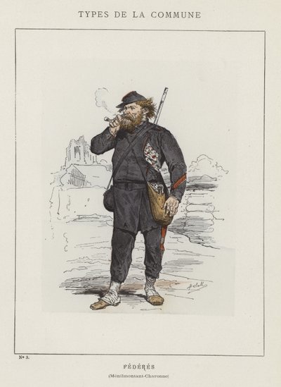 Federes, Menilmontant-Charonne da Charles Albert d Arnoux Bertall