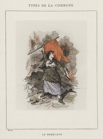 La Barricata da Charles Albert d Arnoux Bertall