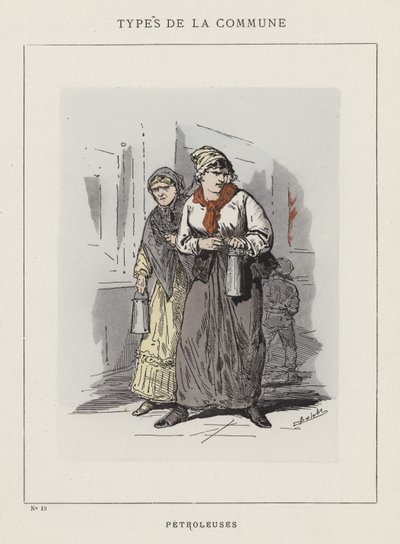 Petroleuses da Charles Albert d Arnoux Bertall