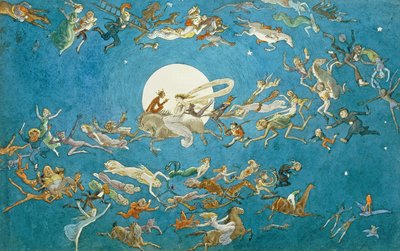 Una danza intorno alla luna da Charles Altamont Doyle