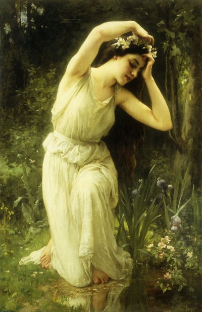 Una Ninfa nella Foresta da Charles Amable Lenoir