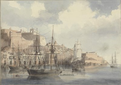 Veduta di Malta da Charles Andrew Dyce