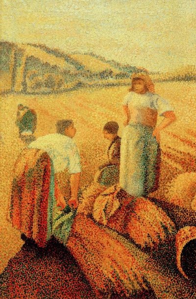 Nei campi da Charles Angrand