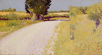 Sentiero in campagna, c.1886 da Charles Angrand
