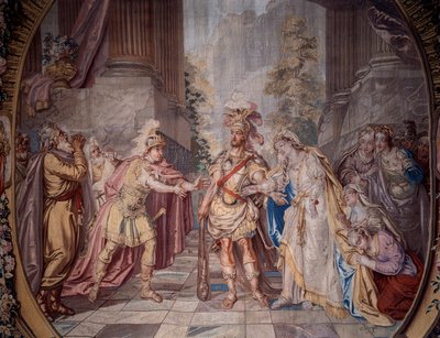 Scenografia: "Alceste" Rappresentazione della scena 4 dell