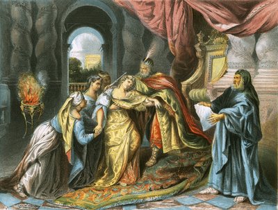 Ester davanti ad Assuero da Charles Antoine Coypel