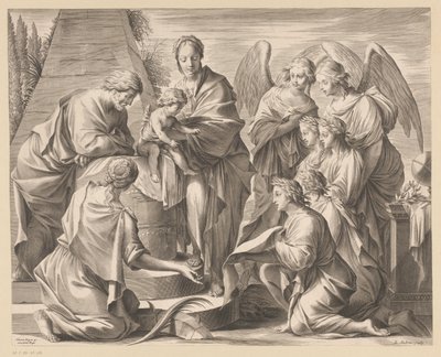 Educazione di Cristo da Charles Audran