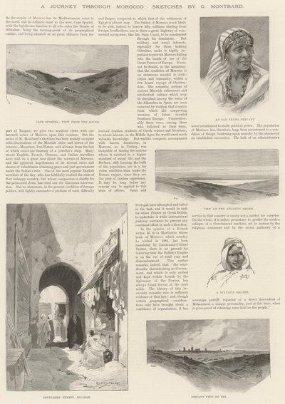 Un viaggio attraverso il Marocco da Charles Auguste Loye