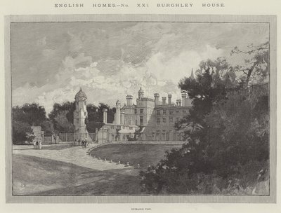Burghley House da Charles Auguste Loye