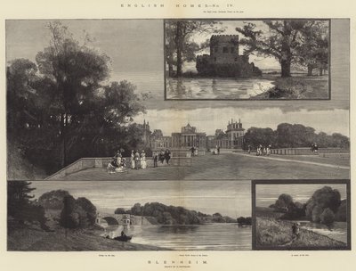 Case inglesi, Blenheim da Charles Auguste Loye
