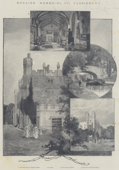 Case inglesi, Cassiobury da Charles Auguste Loye