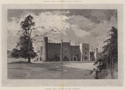Case inglesi, Wycombe Abbey, la residenza del Conte Carrington da Charles Auguste Loye