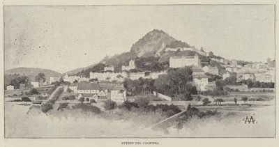 Hyeres les Palmiers da Charles Auguste Loye