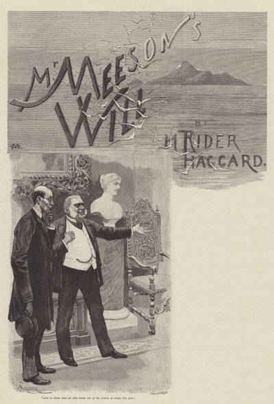 Il testamento di Mr Meeson, di H Rider Haggard da Charles Auguste Loye