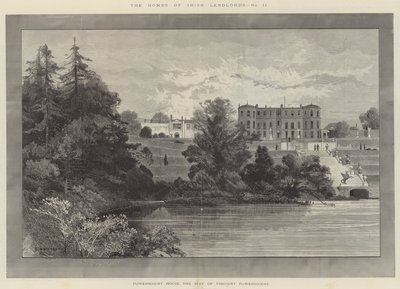 Casa Powerscourt, la sede del Visconte Powerscourt da Charles Auguste Loye