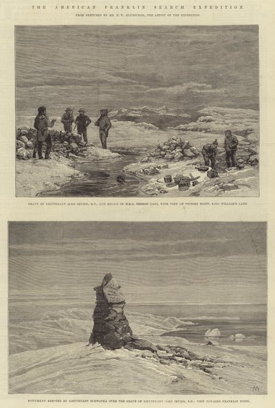 La Spedizione Americana alla Ricerca di Franklin da Charles Auguste Loye
