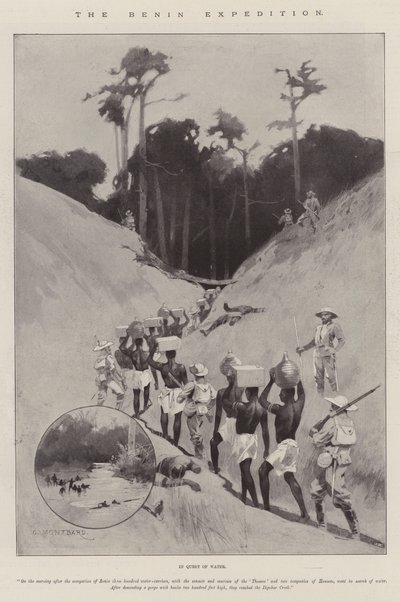 La spedizione del Benin da Charles Auguste Loye