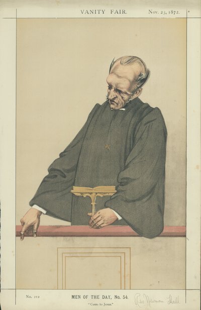 Il reverendo Newman Hall da Charles Auguste Loye