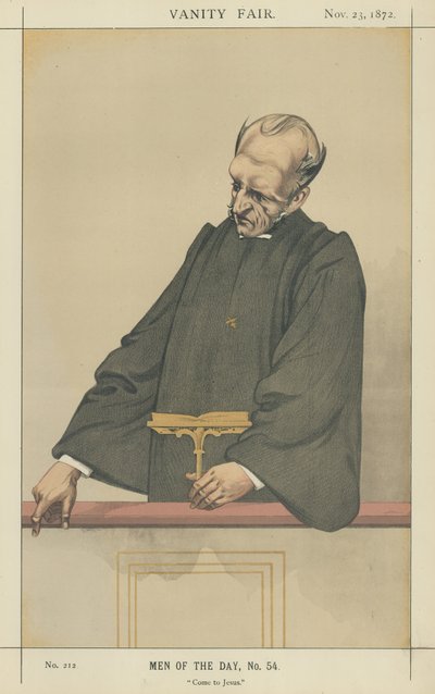 Il reverendo Newman Hall da Charles Auguste Loye