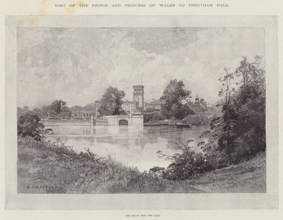Visita del Principe e della Principessa del Galles a Trentham Hall da Charles Auguste Loye