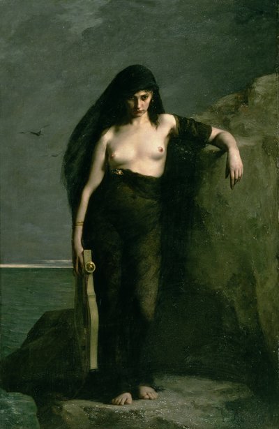 Saffo da Charles Auguste Mengin