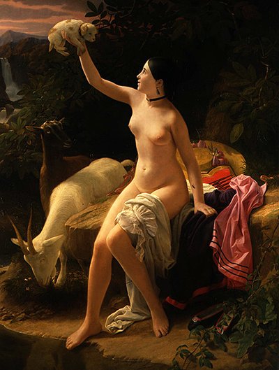 Idillio pastorale da Charles Auguste Steuben