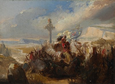 Battaglia di Poitiers, 25 ottobre 732 da Charles Auguste Steuben
