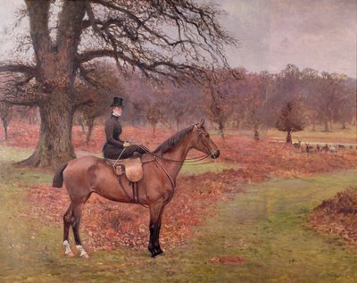 Lady Mabel Bridgeman su Claribel, 1885 da Charles Augustus Henry Lutyens
