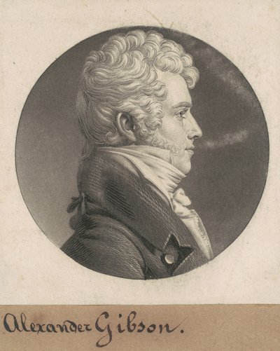 Alexander Gibson da Charles B. J. Févret de Saint Mémin