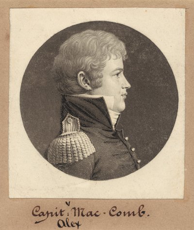Alexander Macomb, Jr. da Charles B. J. Févret de Saint Mémin